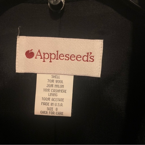 Women’s Appleseed’s Wool and Cashmere Blend 2 Button Blazer Coat Size 8 - Picture 6 of 13
